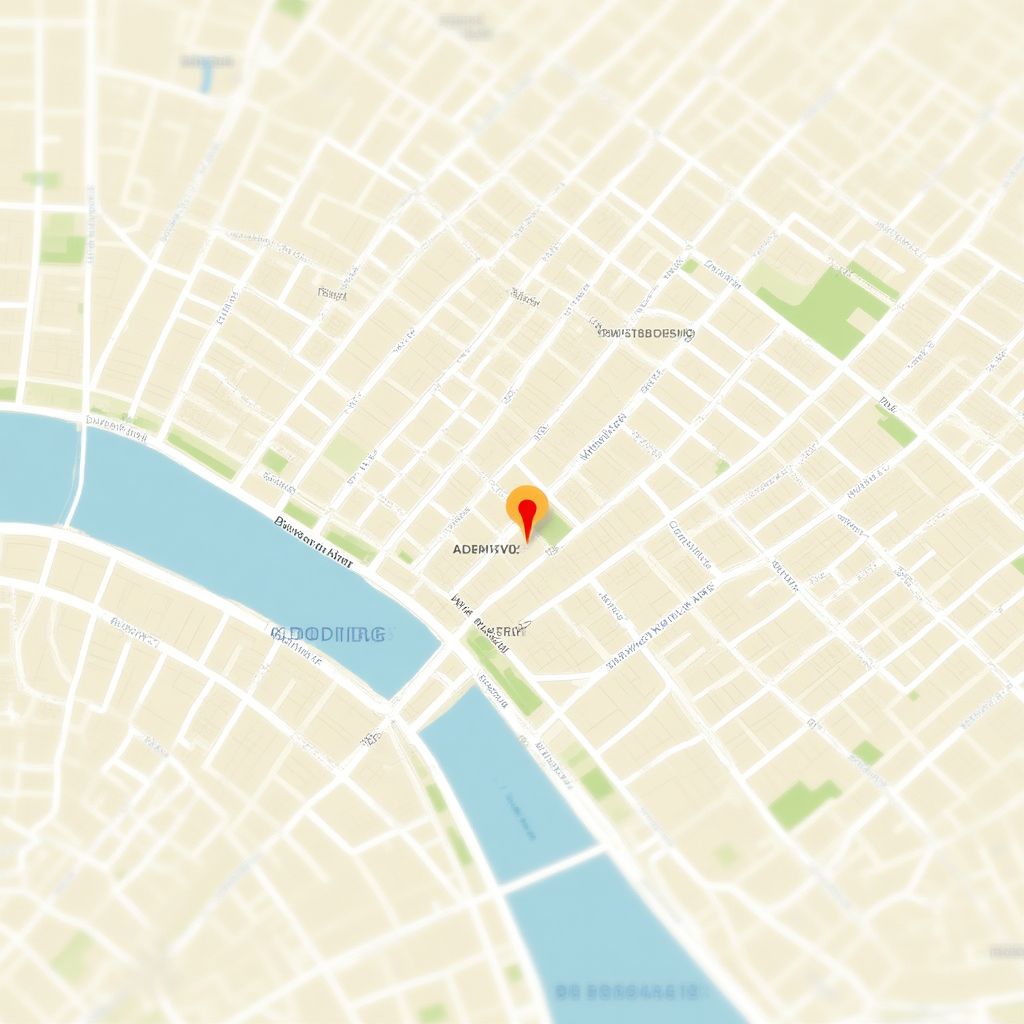 Mapa de ubicación de la oficina